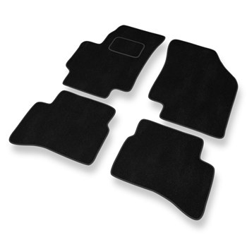 Alfombrillas de Velour adecuadas para Kia Rio II Hatchback, Berlina (2005-2011) 