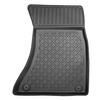 Conjunto de alfombrilla para maletero y alfombrillas para el interior del coche TPE para: Porsche Macan SUV (03.2014-06.2024) - también para modelos con carriles de sujeción