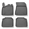 Alfombrillas de TPE adecuadas para Nissan X-Trail IV e-Power SUV (09.2022-....) - sin la tercera fila - alfombras para coche