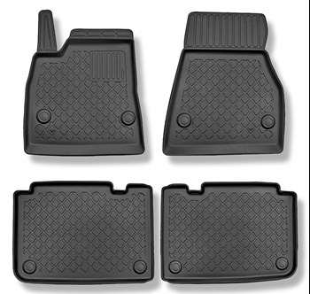Alfombrillas de TPE adecuadas para Tesla Model S Liftback (04.2015-12.2020) - Tr