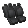 Fundas de asientos hechas a medida para Ford Focus II Hatchback, Familiar, Berlina (2003-2010) - E3