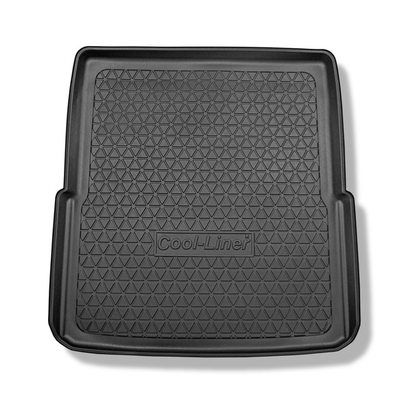 Alfombra para maletero adecuada para Skoda Superb III 3V Familiar (09.2015-....) - Protector maletero - Alfombrilla maletero antideslizante - parte superior del maletero (con base multifuncional); no adecuado para versión híbrida