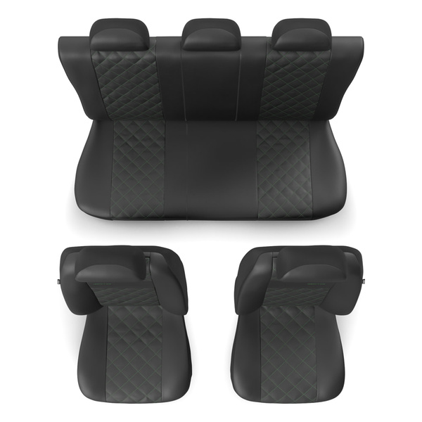 Fundas universales para asientos de coche para Ford Mondeo I, II, III, IV, V (1993-2021) - PRF-GR