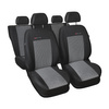 Fundas de asientos hechas a medida para Dacia Dokker Furgonetaeta (2012-2017) en dos filas de asientos - E2