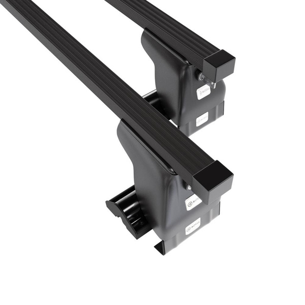 Portaequipajes de techo adecuadas para BMW X3 F25 SAV (2010-2017) - baca negra para coche - barras para techo de coche - sin puntos de montaje - acero