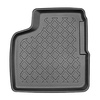 Conjunto de alfombrilla para maletero y alfombrillas para el interior del coche TPE para: Jeep Compass II MP 4xe Plug-in Hybrid SUV (07.2020-....) - maletero superior; suelo móvil en la posición superior