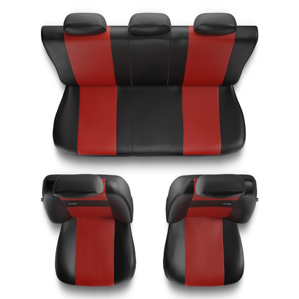 Fundas universales para asientos de coche para Audi A1 I, II, III (2010-....) - XL-RD