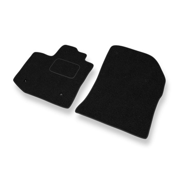 Alfombrillas de fieltro adecuadas para Dacia Dokker (2012-2021) - alfombras para coche - color negro