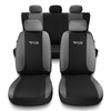 Fundas universales para asientos de coche para Alfa Romeo 156 I, II (1997-2007) - TG-S