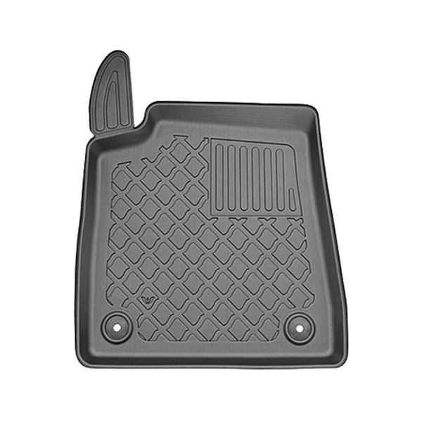 Alfombrillas de TPE adecuadas para Citroen C3 IV Hatchback (04.2024-....) - no para la versión eléctrica y híbrida - alfombras para coche