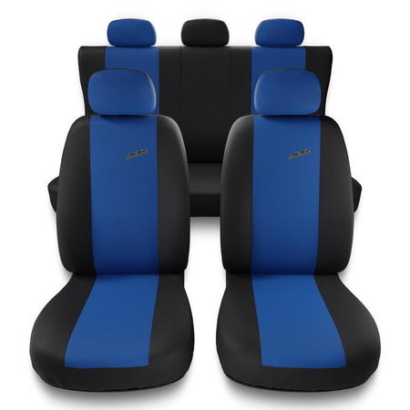 Fundas universales para asientos de coche para Alfa Romeo 159 (2005-2011) - X.R-BL