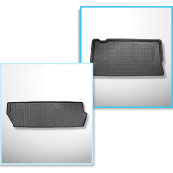 Conjunto de alfombrilla para maletero y alfombrillas para el interior del coche 