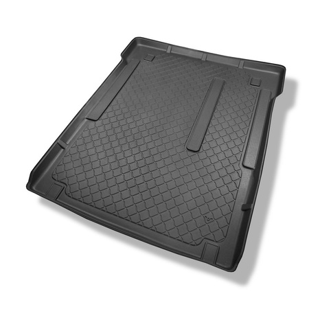 Alfombra para maletero adecuada para Fiat Scudo II Panorama Familiar (2007-2016) - Protector maletero - Alfombrilla maletero antideslizante - L2 (posibilidad de hacer orificios para la fijación de los asientos de la 3a fila)