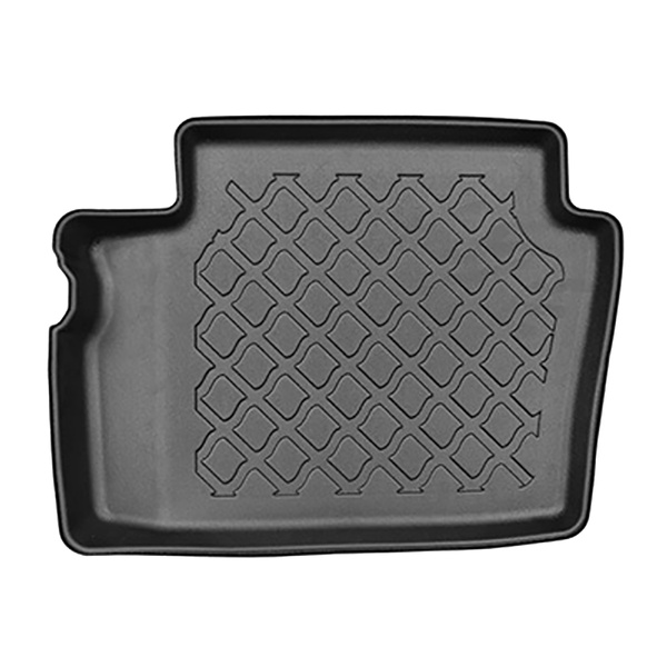 Conjunto de alfombrilla para maletero y alfombrillas para el interior del coche TPE para: Mazda CX-3 SUV (06.2015-12.2021) - para el nivel superior (también con subwoofer) e inferior (solo sin subwoofer) de la base móvil del maletero