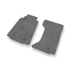 Alfombrillas de Velour adecuadas para Mazda MX-5 III Roadster (2005-2015) - alfombras para coche - Premium color gris