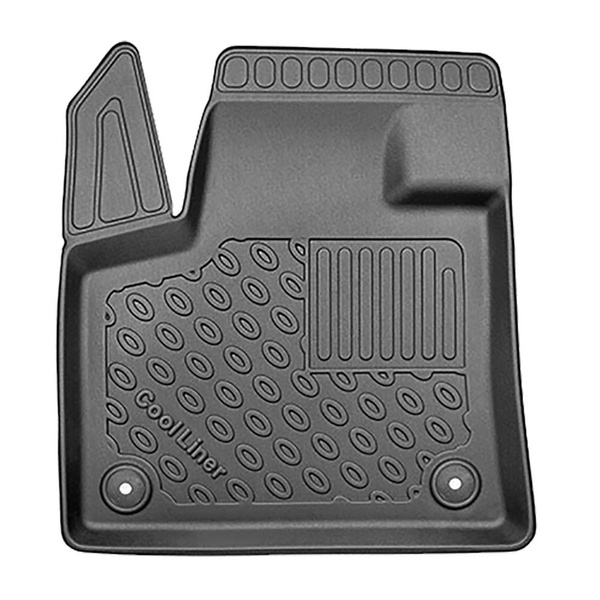 Conjunto de alfombrilla para maletero y alfombrillas para el interior del coche TPE para: Peugeot 3008 II SUV (11.2016-11.2023) - maletero inferior preparado para suelo móvil del maletero; bajo / sin suelo móvil del maletero (Flex Floor); no para la versi