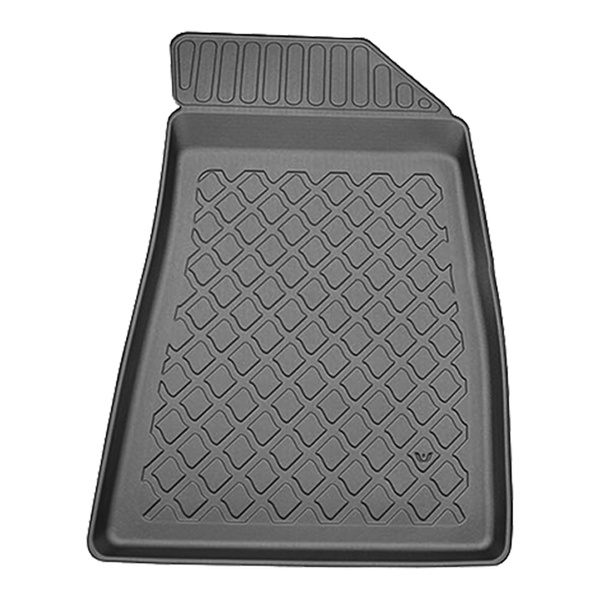 Conjunto de alfombrilla para maletero y alfombrillas para el interior del coche TPE para: MG ZS SUV (06.2022-08.2024) - para el maletero inferior y superior; con suelo móvil del maletero; no adecuado para versión Hybrid+