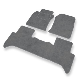 Alfombrillas de Velour adecuadas para Toyota Land Cruiser J120 SUV (2002-2009) -