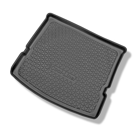 Alfombra para maletero adecuada para Ford S-Max II Monovolumen (09.2015-....) - Protector maletero - Alfombrilla maletero antideslizante - 7 plazas; 3a fila abatible