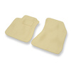Alfombrillas de Velour adecuadas para Alfa Romeo Spider Cabrio (2006-2010) - alfombras para coche - Premium color beige