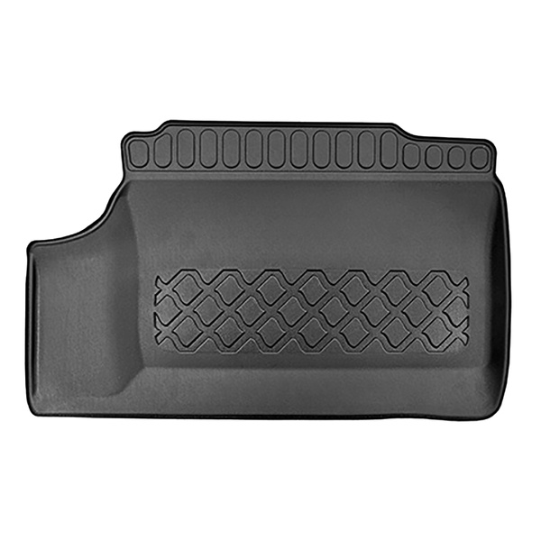 Conjunto de alfombrilla para maletero y alfombrillas para el interior del coche TPE para: Toyota Yaris III Hatchback (09.2011-08.2020) - parte inferior del maletero