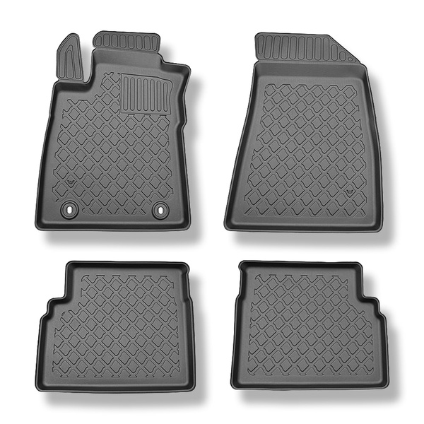 Alfombrillas de TPE adecuadas para MG ZS SUV (06.2022-08.2024) - alfombras para coche