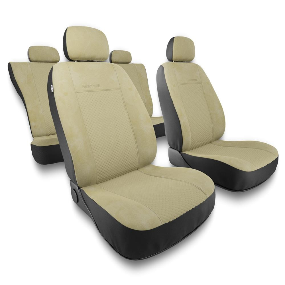 Fundas universales para asientos de coche para Dacia Duster I, II  (2010-2019) - PG-3 beige