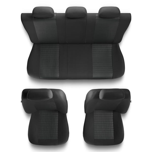Fundas universales para asientos de coche para Dacia Lodgy (2012-....) - MD-2