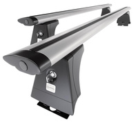 Portaequipajes de techo adecuadas para Fiat Ducato IV Furgoneta (2014-....) - baca plata para coche - barras para techo de coche - puntos de montaje - aluminio