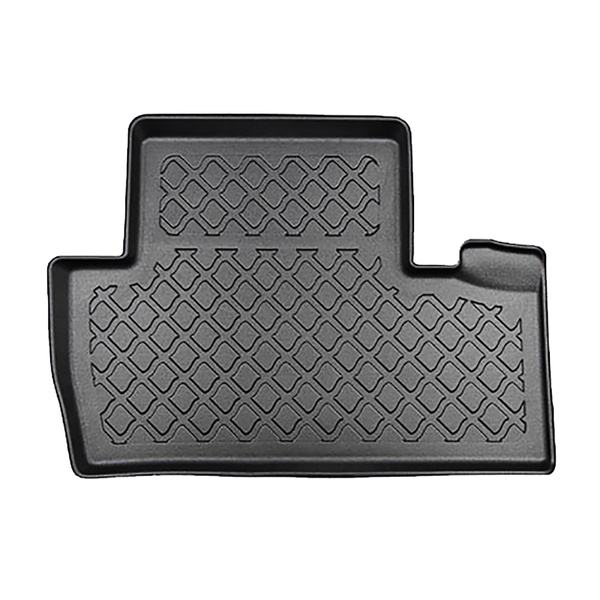 Conjunto de alfombrilla para maletero y alfombrillas para el interior del coche TPE para: Peugeot 5008 II SUV (07.2017-2024) - 7 plazas; sin tercera fila